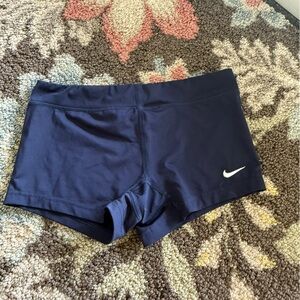 Nike Women's Deep Blue Athletic Shorts